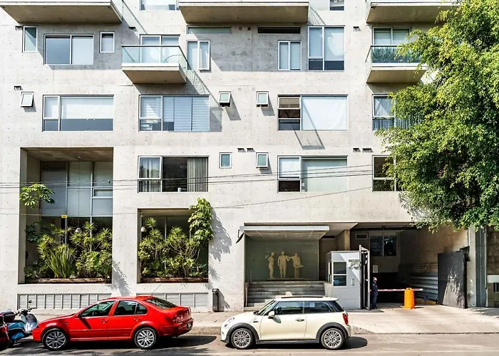 Departamento con las mejores vistas de la ciudad en Condesa - pool - gym - parking - AC